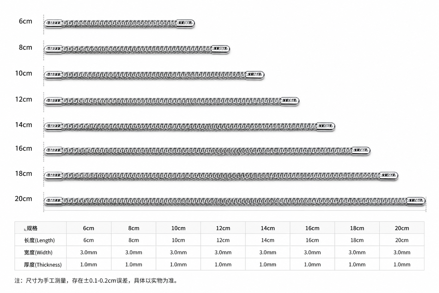 Steel Boning — Specifications